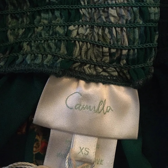 Camilla jeweled blouse, can be off shoulders or cold shoulder. Gorgeous! - Picture 7 of 8